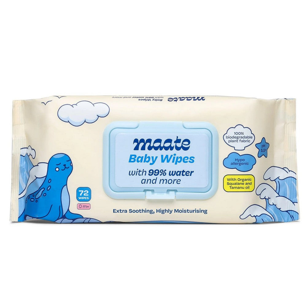 Maate Baby Wipes 99% Water