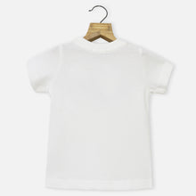 Load image into Gallery viewer, White Regular Round Neck T-Shirt
