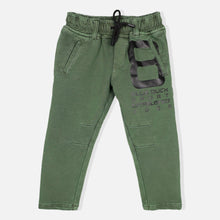 Load image into Gallery viewer, Blue &amp; Green Typographic Printed Pants
