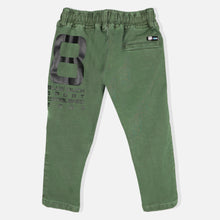 Load image into Gallery viewer, Blue &amp; Green Typographic Printed Pants
