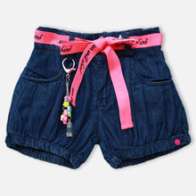 Load image into Gallery viewer, Blue Washed Denim Shorts
