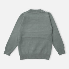 Load image into Gallery viewer, Full Sleeves Jumper- Grey &amp; Off White
