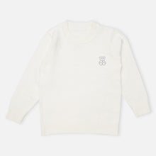 Load image into Gallery viewer, Full Sleeves Jumper- Grey &amp; Off White
