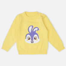 Load image into Gallery viewer, Red &amp; Yellow Bunny Theme Full Sleeves Sweater
