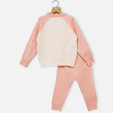 Load image into Gallery viewer, Pink Full Sleeves Sweater With Bottom
