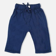 Load image into Gallery viewer, Blue Cotton Elasticated Waist Pants
