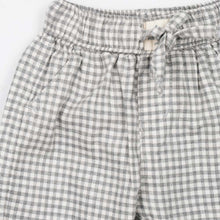 Load image into Gallery viewer, Grey Checked Elasticated Waist Pants
