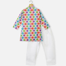 Load image into Gallery viewer, Colorful Full Sleeves Kurta With Pajama
