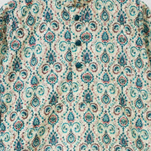 Load image into Gallery viewer, Teal Embroidered Full Sleeves Kurta With Pajama
