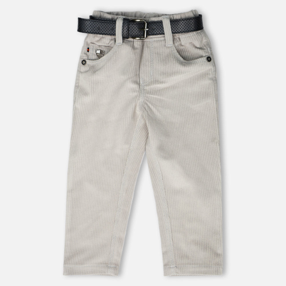 Regular Fit Corduroy Trousers- Blue, Brown, Navy Blue & Grey