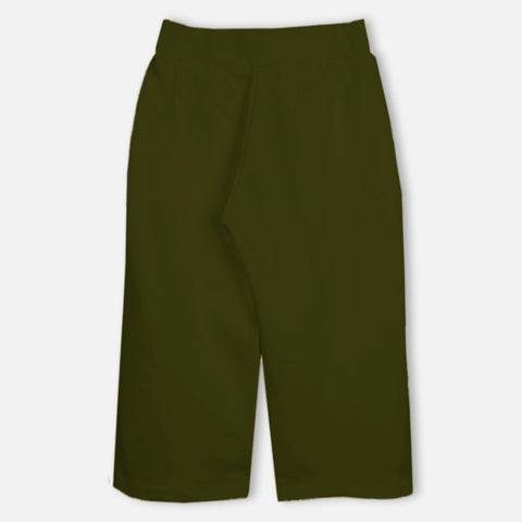 Green Wide Leg Pants