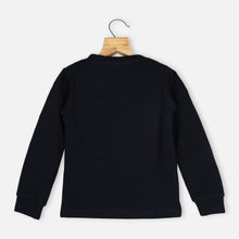Load image into Gallery viewer, Navy Blue Full Sleeves T-Shirt
