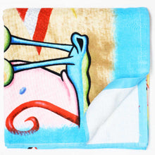 Load image into Gallery viewer, Blue Beach Theme Bath Towel
