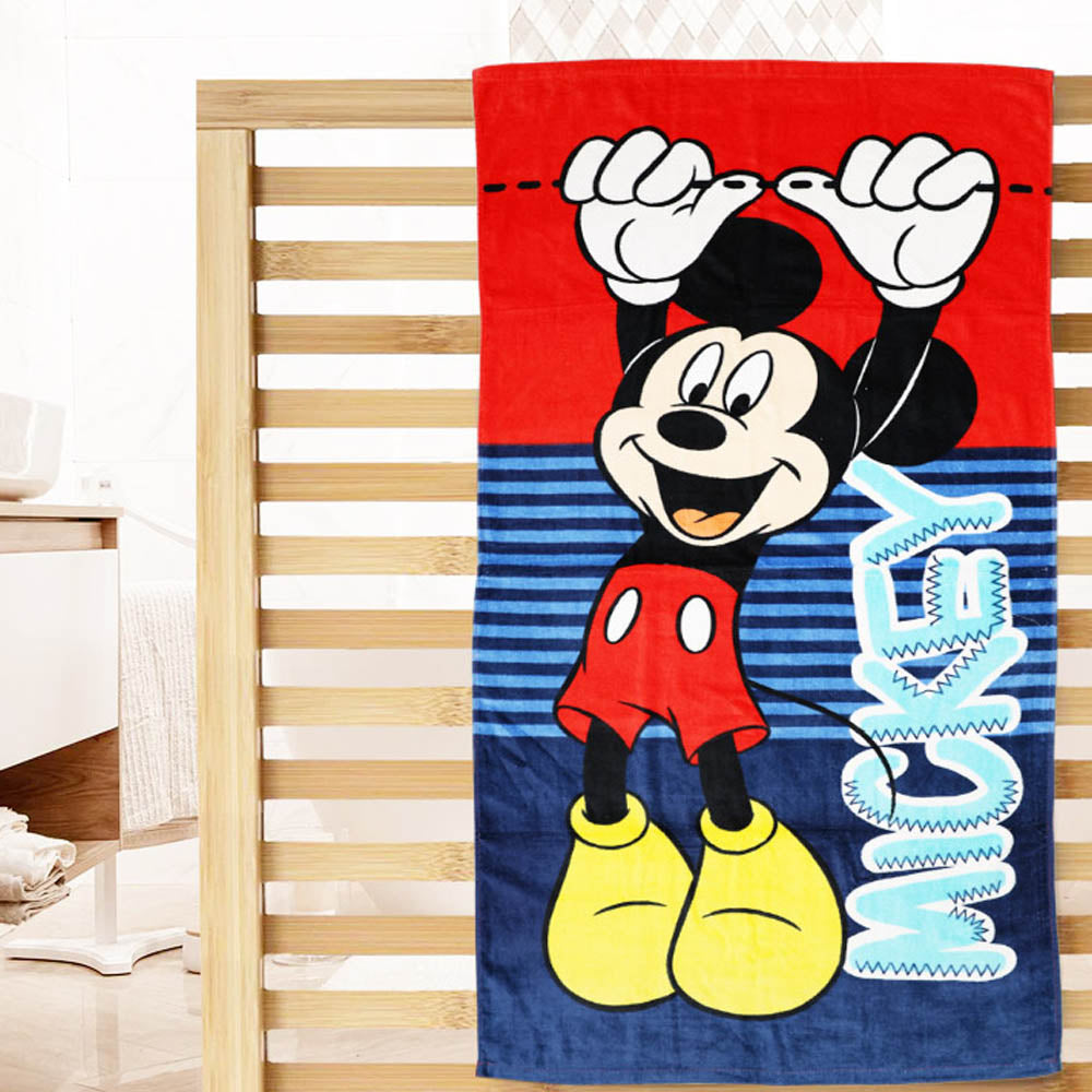 Mickey Mouse Printed Bath Towel