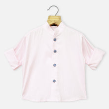 Load image into Gallery viewer, Blue Waistcoat With Pink Shirt &amp; Pant
