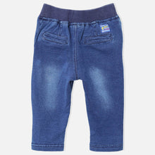 Load image into Gallery viewer, Blue Skinny Fit Pull On Jeans
