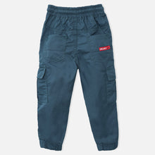 Load image into Gallery viewer, Blue Drawstring Cargo Joggers
