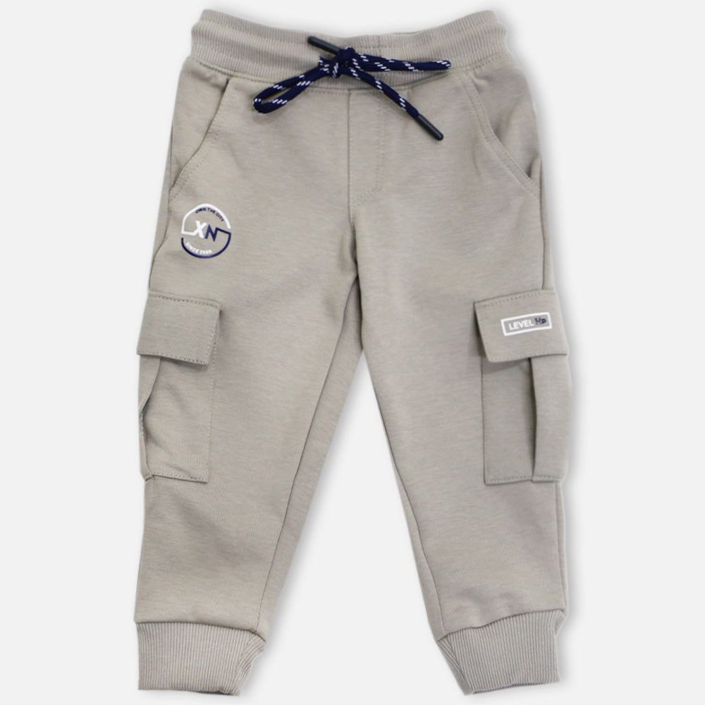 Light & Dark Grey Cargo Joggers