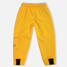 Load image into Gallery viewer, Yellow &amp; Blue Cargo Joggers
