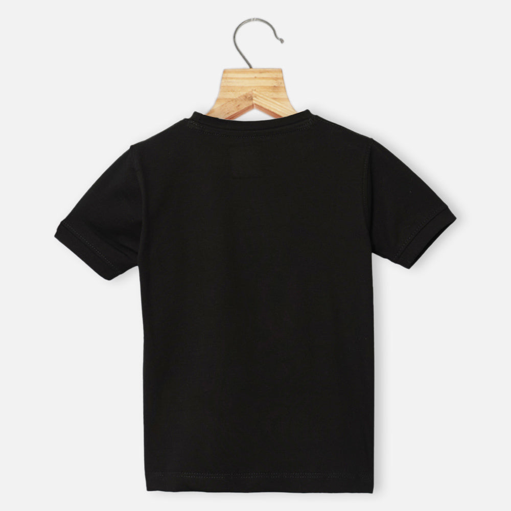 Halloween Theme Half Sleeves T-Shirt