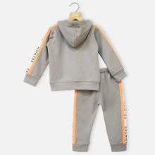 Load image into Gallery viewer, Grey Hooded T-Shirt With Joggers Co-Ord Set
