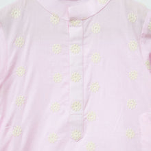 Load image into Gallery viewer, Pink Cotton Kurta With Pant
