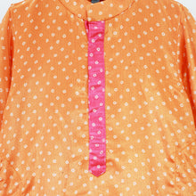 Load image into Gallery viewer, Orange Bandhani Kurta With Pant
