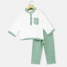 Load image into Gallery viewer, Gren Full Sleeves Muslin Night Suit
