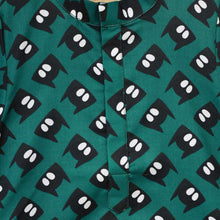 Load image into Gallery viewer, Green Batman Printed Kurta
