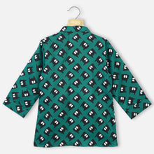 Load image into Gallery viewer, Green Batman Printed Kurta
