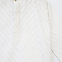 Load image into Gallery viewer, White Striped Kurta With Pajama
