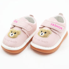 Load image into Gallery viewer, Pink Bear Velcro Closure Chu Chu Music Shoes
