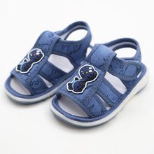 Load image into Gallery viewer, Dino Theme Velcro Strap Sandals With Chu Chu Music Sound
