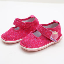 Load image into Gallery viewer, Pink Velcro Closure Chu Chu Music Shoes
