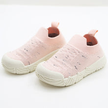 Load image into Gallery viewer, Pink Mesh Slip On Sneakers
