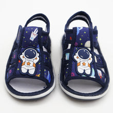 Load image into Gallery viewer, Space Theme Velcro Strap Sandals With Chu Chu Music Sound
