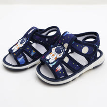 Load image into Gallery viewer, Space Theme Velcro Strap Sandals With Chu Chu Music Sound
