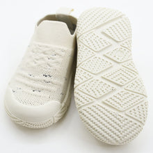 Load image into Gallery viewer, Cream Mesh Slip On Sneakers
