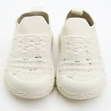 Load image into Gallery viewer, Cream Mesh Slip On Sneakers
