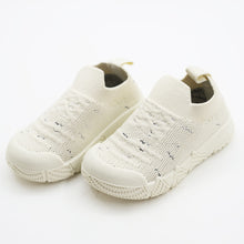 Load image into Gallery viewer, Cream Mesh Slip On Sneakers
