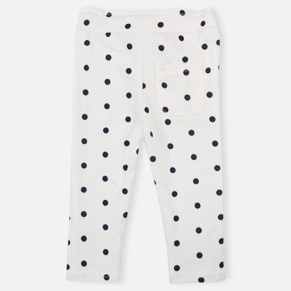 Polka Dots Cotton Leggings