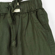 Load image into Gallery viewer, Green Cotton Elasticated Waist Pants
