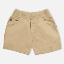 Load image into Gallery viewer, Beige Ribbed Waistband Shorts
