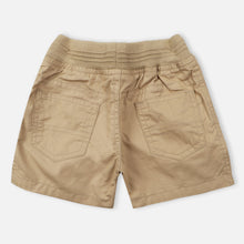 Load image into Gallery viewer, Beige Ribbed Waistband Shorts
