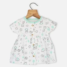Load image into Gallery viewer, Animal Theme Short Sleeves Dress
