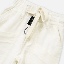 Load image into Gallery viewer, White Elasticated Waist Cotton Pants
