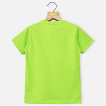 Load image into Gallery viewer, Green &amp; Yellow Short Sleeves T-Shirt
