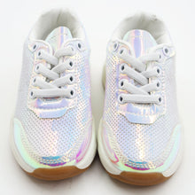 Load image into Gallery viewer, Purple Holographic Breathable Sneakers
