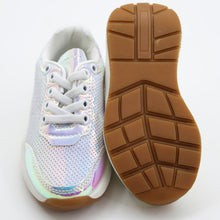 Load image into Gallery viewer, Purple Holographic Breathable Sneakers
