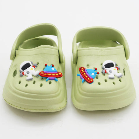 Clogs With Cartoon & Space Charms